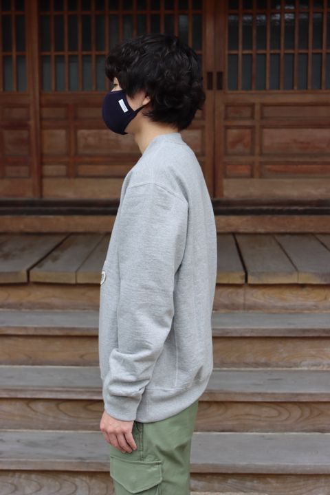 COMME des GARCONS HOMME カレッジロゴスウェット(HH-T016-051) style. 2021.09.05.
