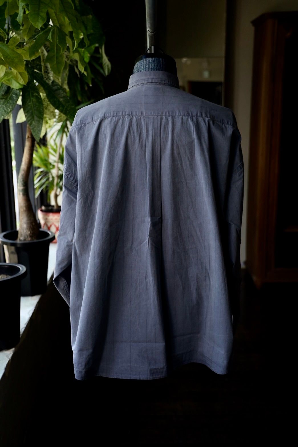 S.F.C 25FW エスエフシー BLEACHED SFC SHIRTS(SFCFW25S02)Navy☆9月20日(土)発売！