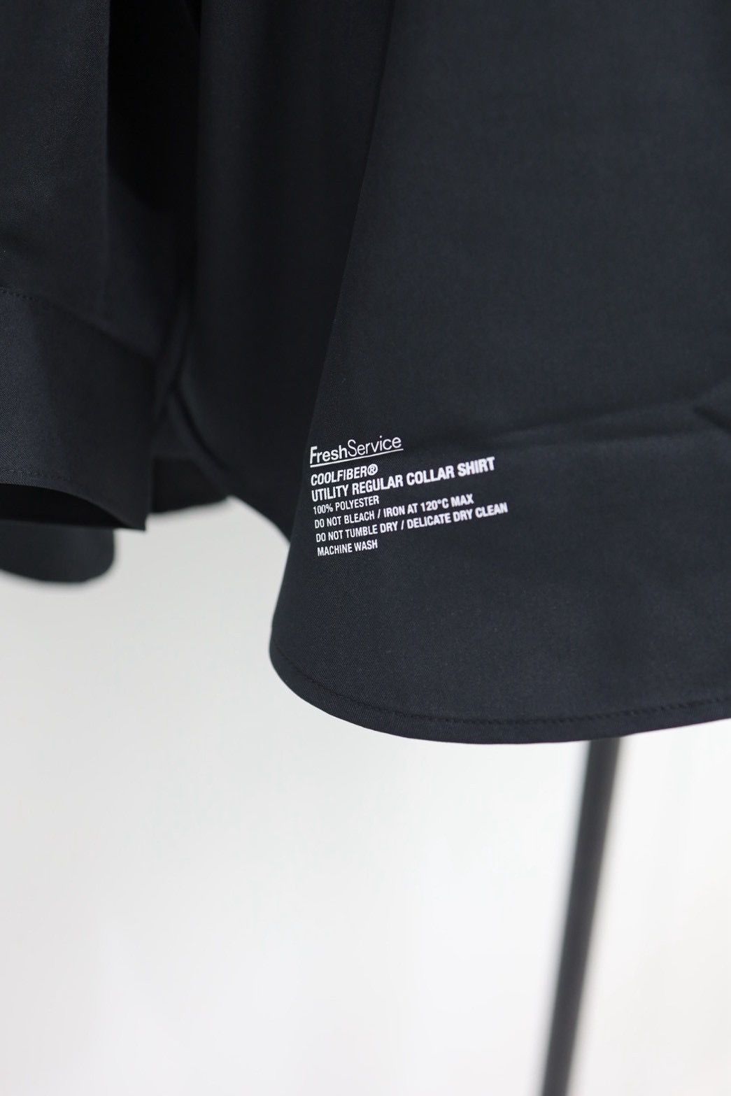 フレッシュサービス COOLFIBER UTILITY REGULAR SHIRT(FSC261-50270)BLACK☆4月11日(土)発売！