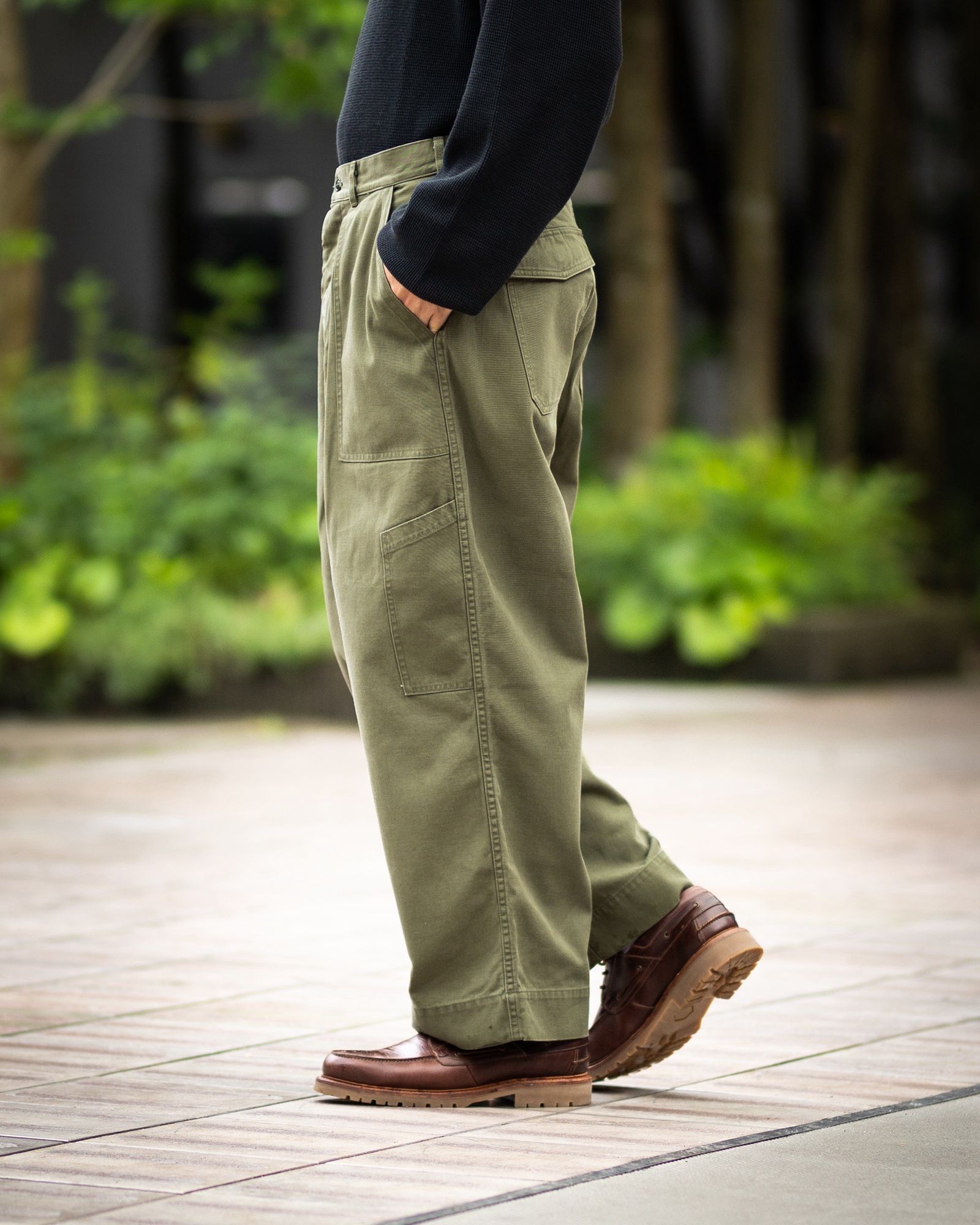 アプレッセ 2026 STYLE2 USAF Hemmed Bottoms(AP-4009) OLIVE☆6月6日(土)発売！