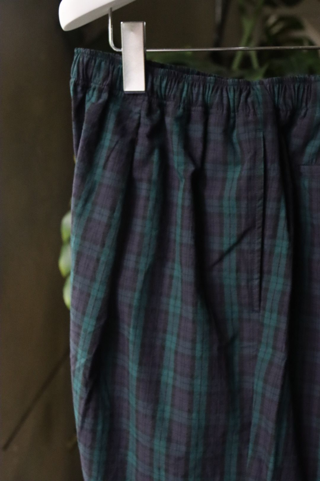 イズネス22SS AMPHIBIOUS SHORTS(31SSSH02)BLACK WATCH
