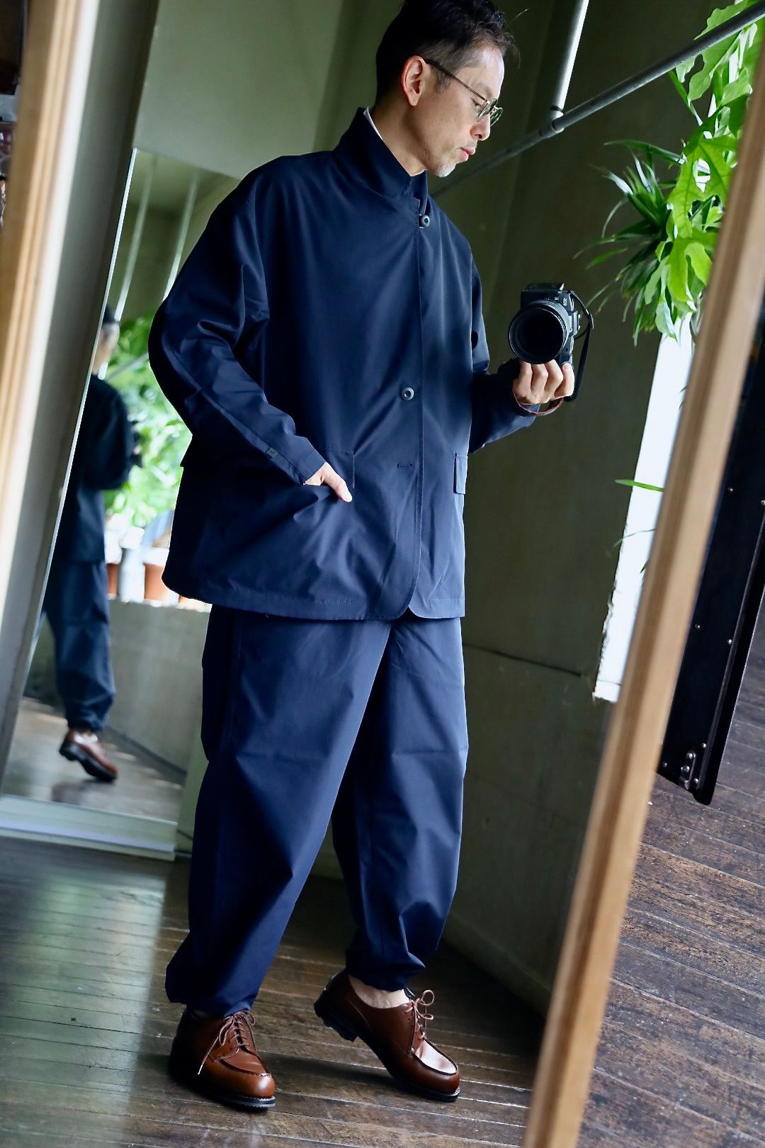 DAIWA PIER39 TECH LOOSE 2B JACKET RIPSTOPスタイル