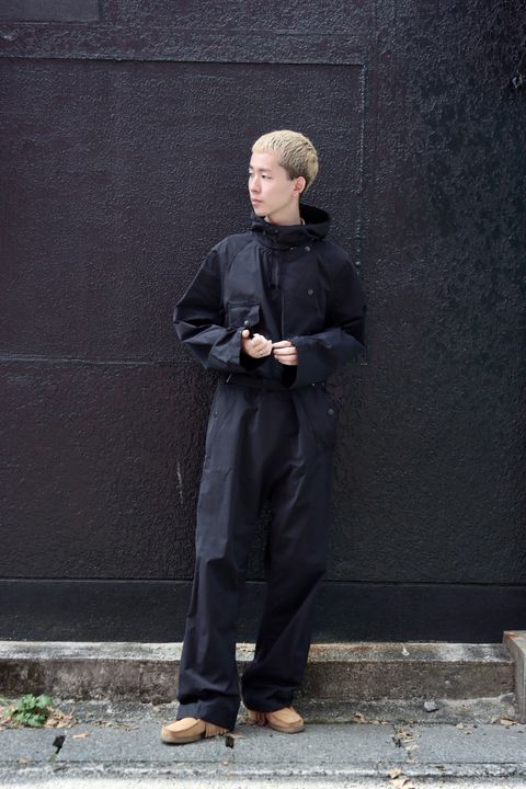 YOKE ヨーク 23AW MILITARY JUMP SUITスタイル