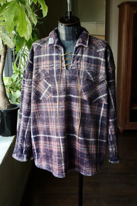 トーキングアバウト ジ アブストラクション 25AW GAME SHIRTS PRINT P/O SHIRTS(2526AW-SH-002)CHECK☆新作発売！