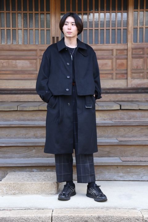 YOKE 新作 3WAY BAL COLLAR SHARE COAT(YK20AW0135C)