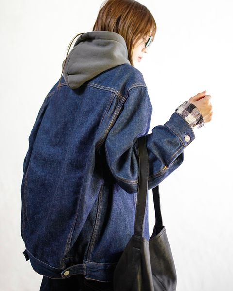 SEDAN ALL-PURPOSE Flannnel Hoodie&デニムセットアップstyle.2024.11.16
