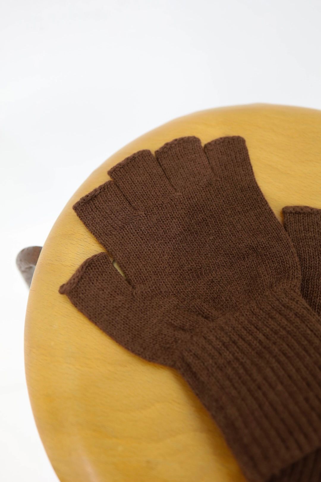 フレッシュサービスTHERMAL RIB KNIT FINGERLESS GLOVES(FSP254-90068)BROWN☆11月15日(土)発売！