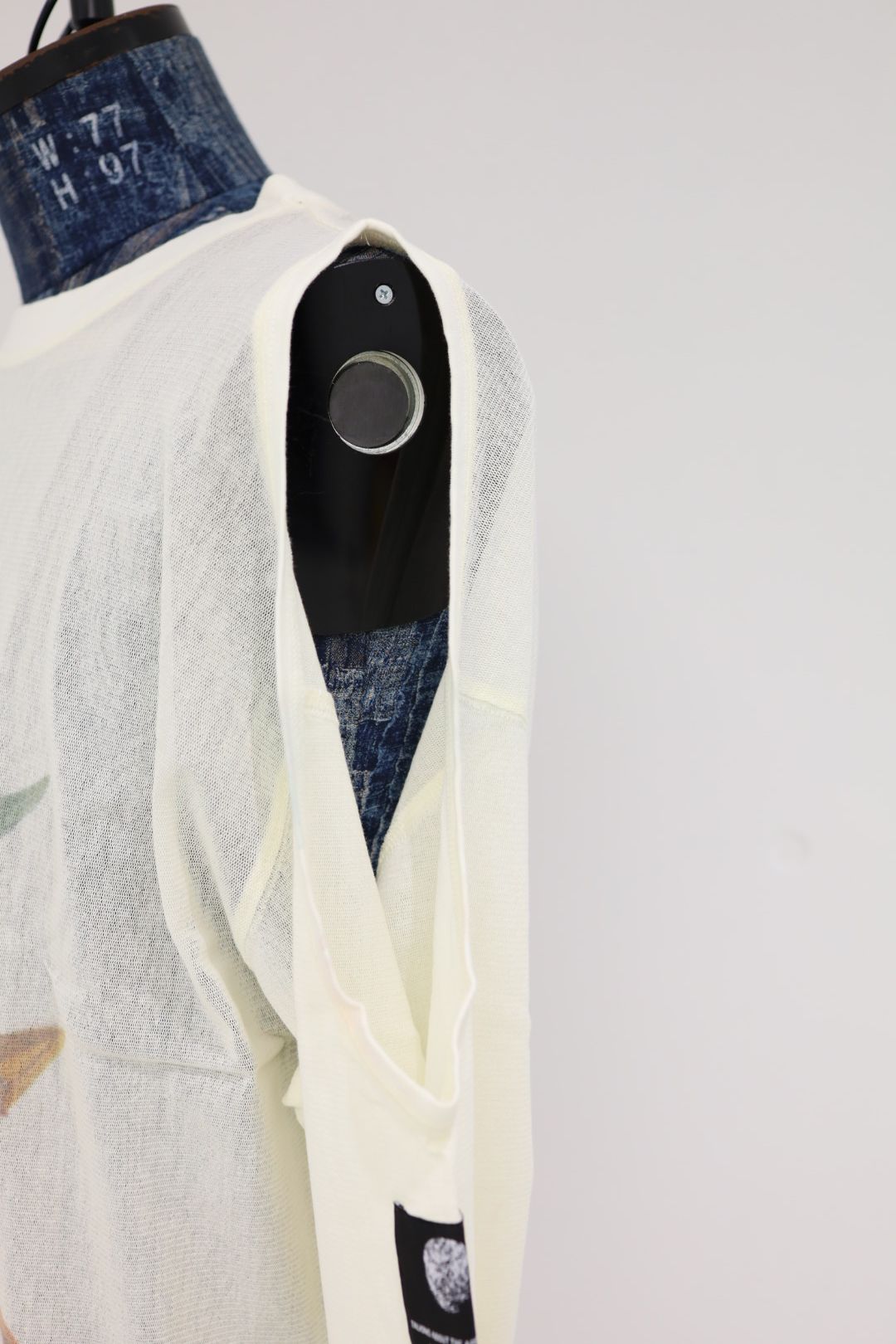 トーキングアバウト ジ アブストラクション WOMENS 26SS OPEN SHOULDEL LS(26SS-LCT-003)WHITE☆新作発売！