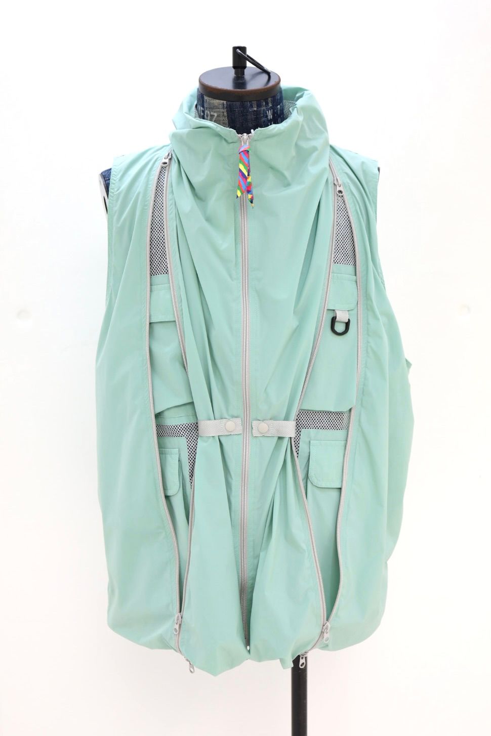 イズネス 26SS Technical Ventilation Vest(26SS_31_1007AWVEST01)MINT☆新作発売！