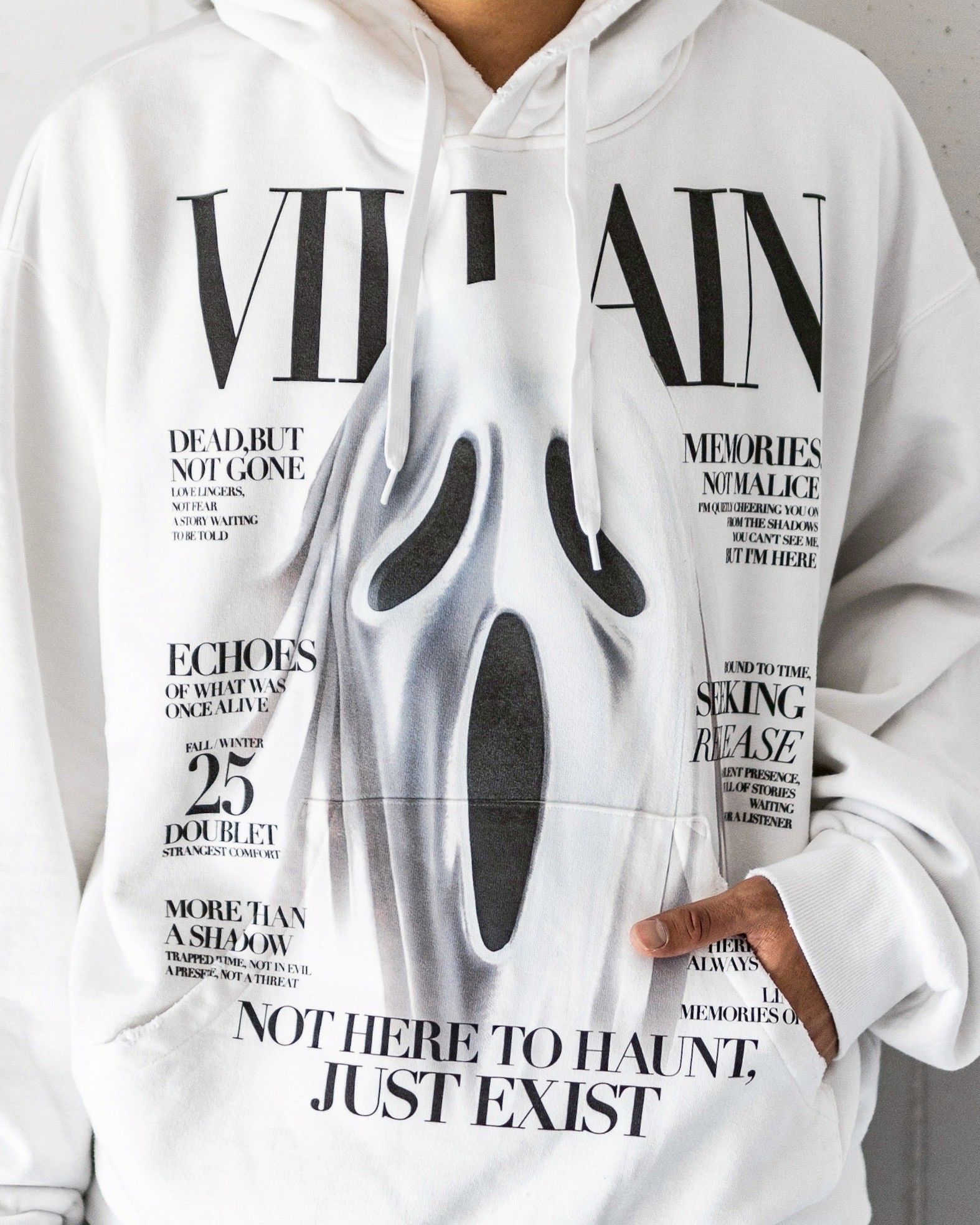 doublet 25AW VILLAIN COVER PRINT HOODIE☆新作発売！