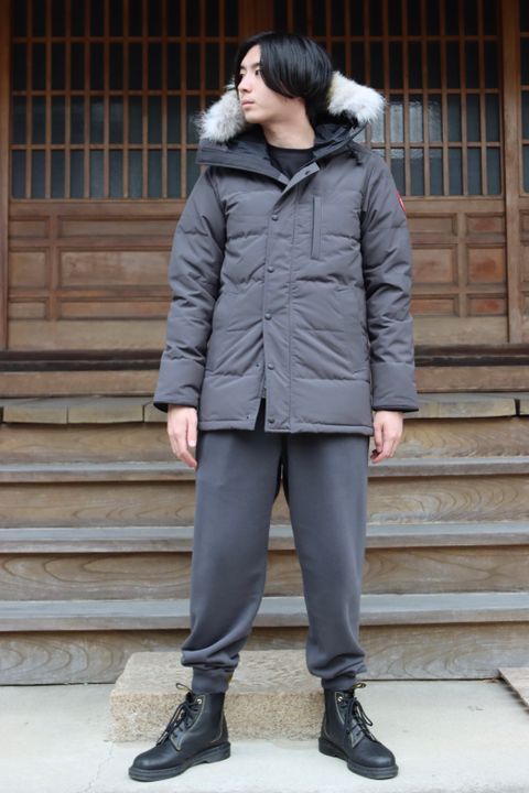 CANADA GOOSE CARSON PARKA FF"DARK GRAY"style.2021.10.17.