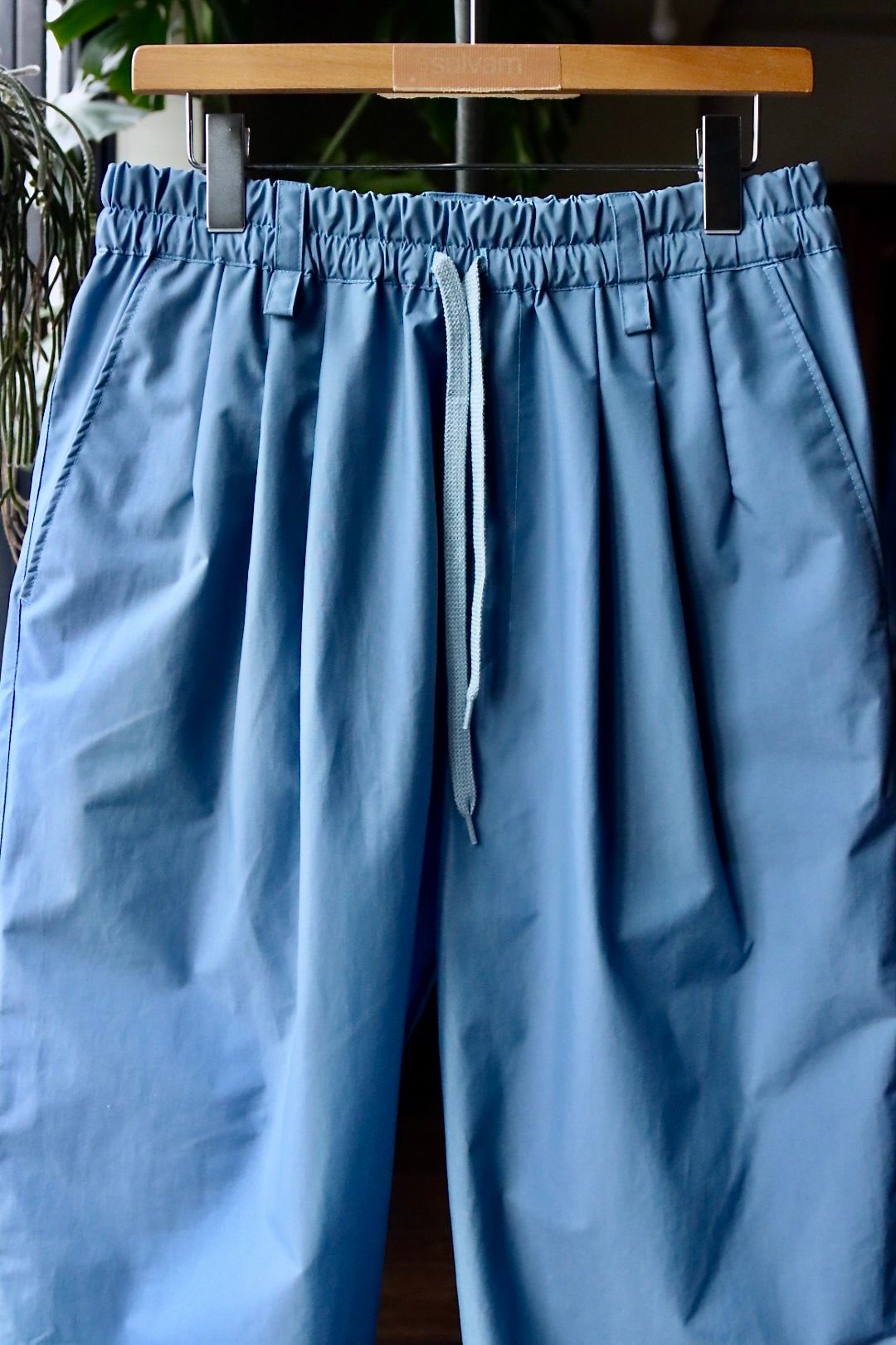 is-ness イズネス24SS PACKABLE EZ PANTS(1004SSPT02)SMOKEY BLUE