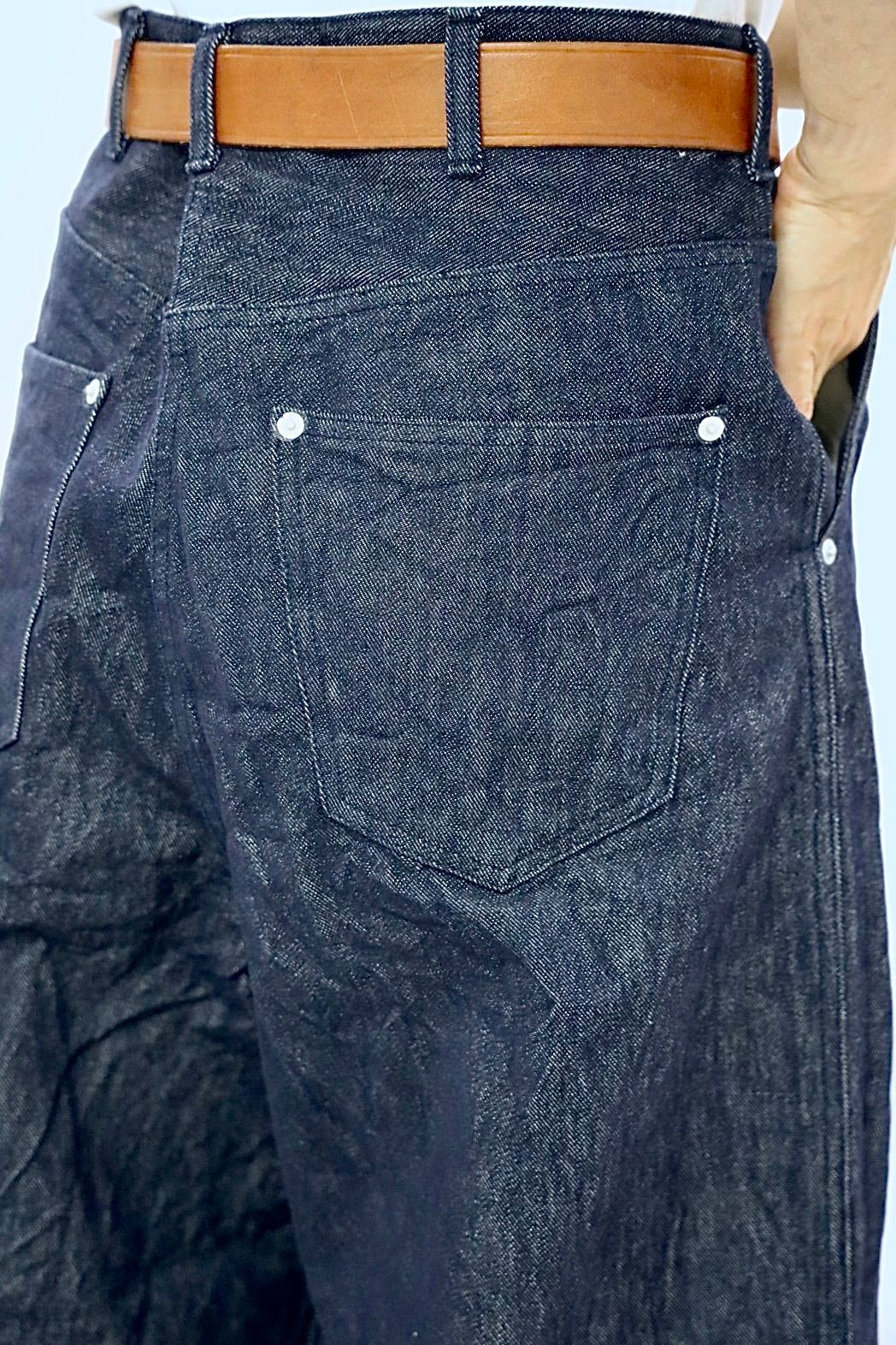 コムデギャルソンオム25FW コットンデニムパンツ(HP-P026-051)INDIGO