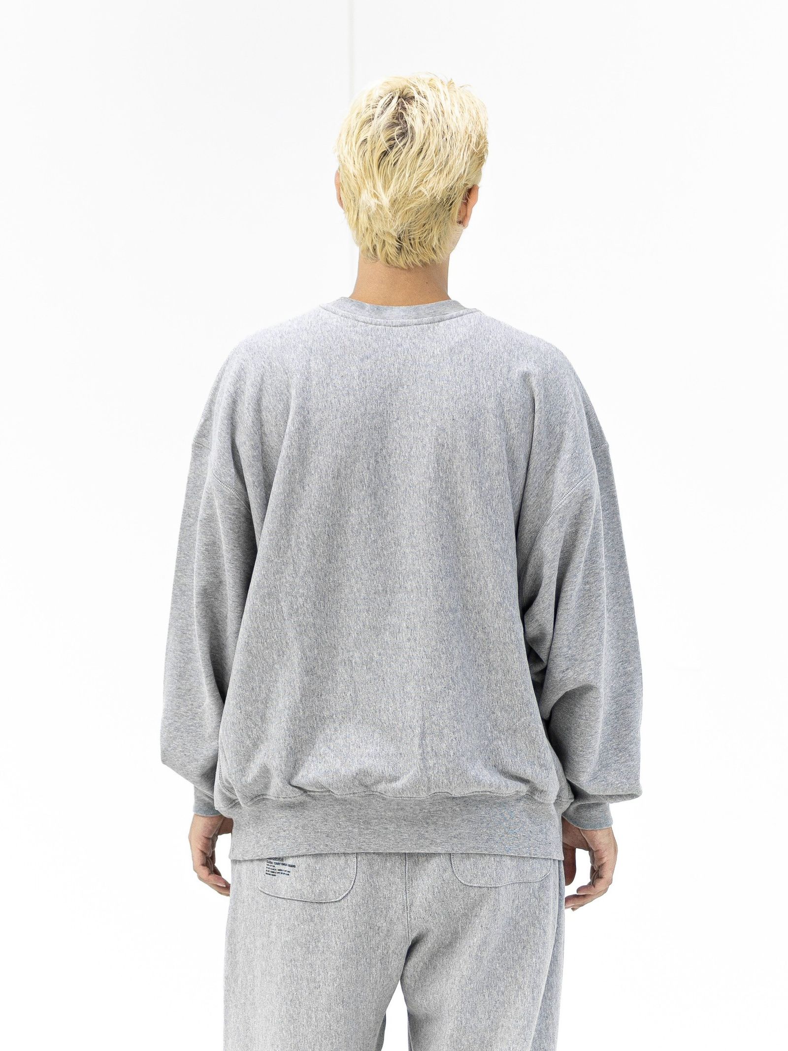 フレッシュサービス 26AW CLASSIC TERRY SWEAT SHIRT(FSC263-70011)H.GRAY