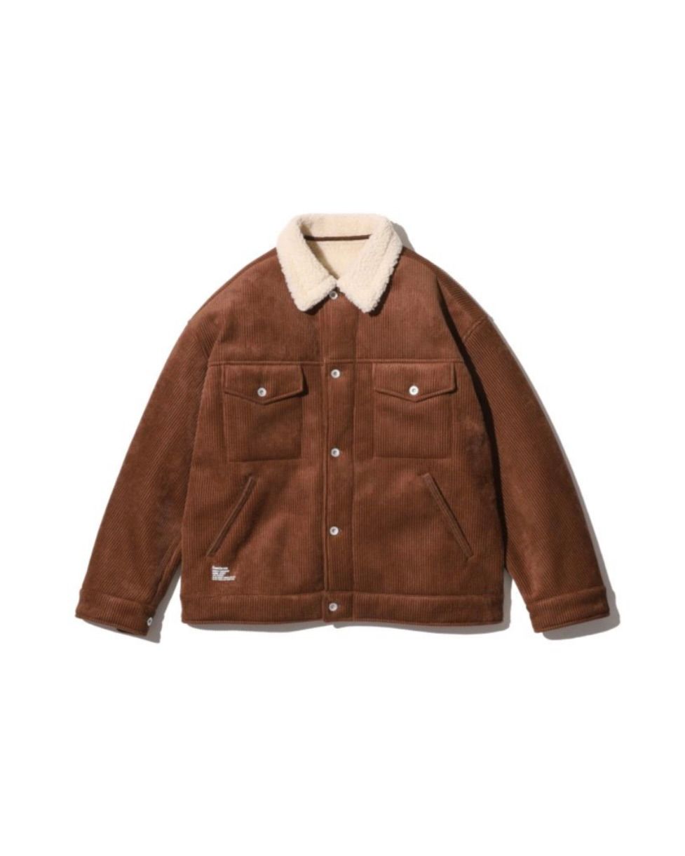 フレッシュサービス SHERPA CORDUROY RANCH JACKET(FSC254-30063)BROWN☆11月22日(土)発売！
