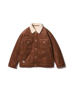 フレッシュサービス SHERPA CORDUROY RANCH JACKET(FSC254-30063)BROWN☆11月22日(土)発売！