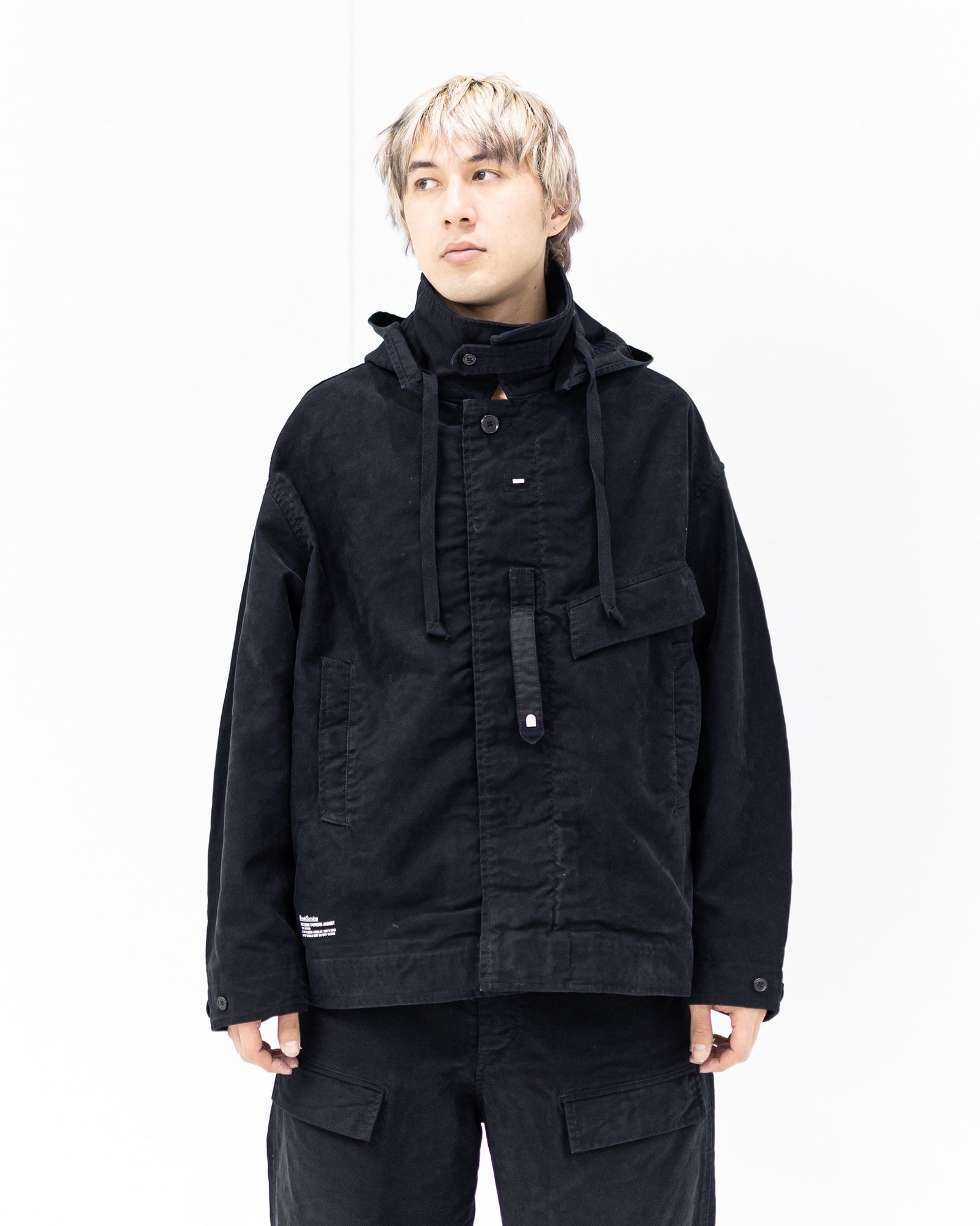 フレッシュサービス MOLESKIN TANKERS JACKET(FSC261-30216)BLACK★2月21日(土)発売