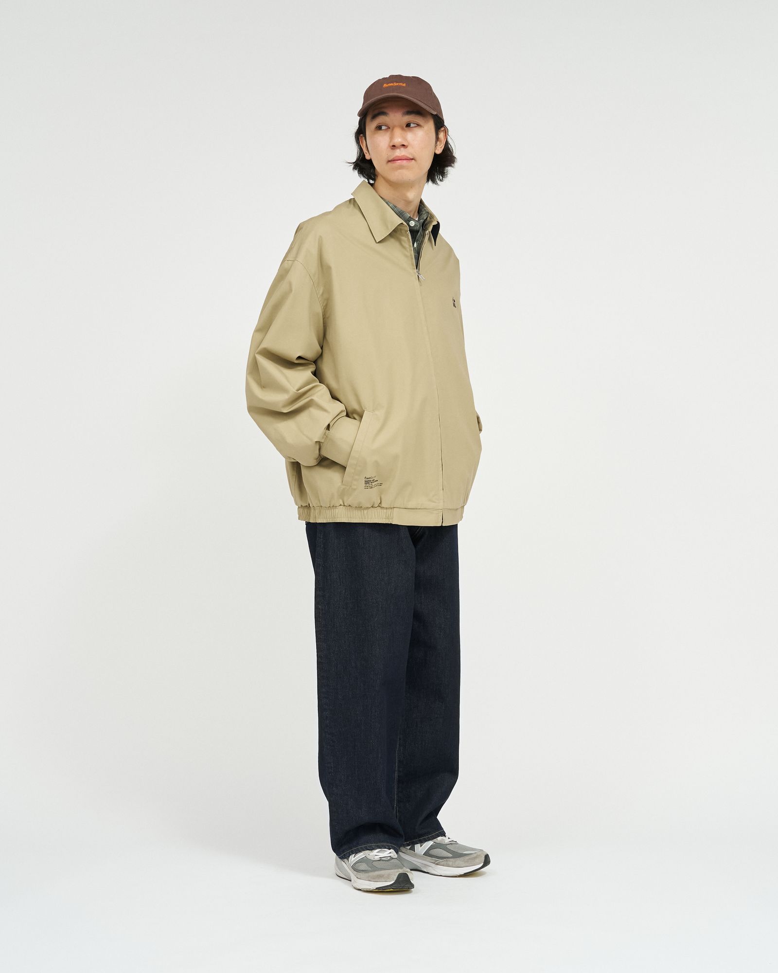 フレッシュサービス MADRAS LINED SWING TOP BLOUSON (FSC261-30294)BEIGE★2月14日(土)発売