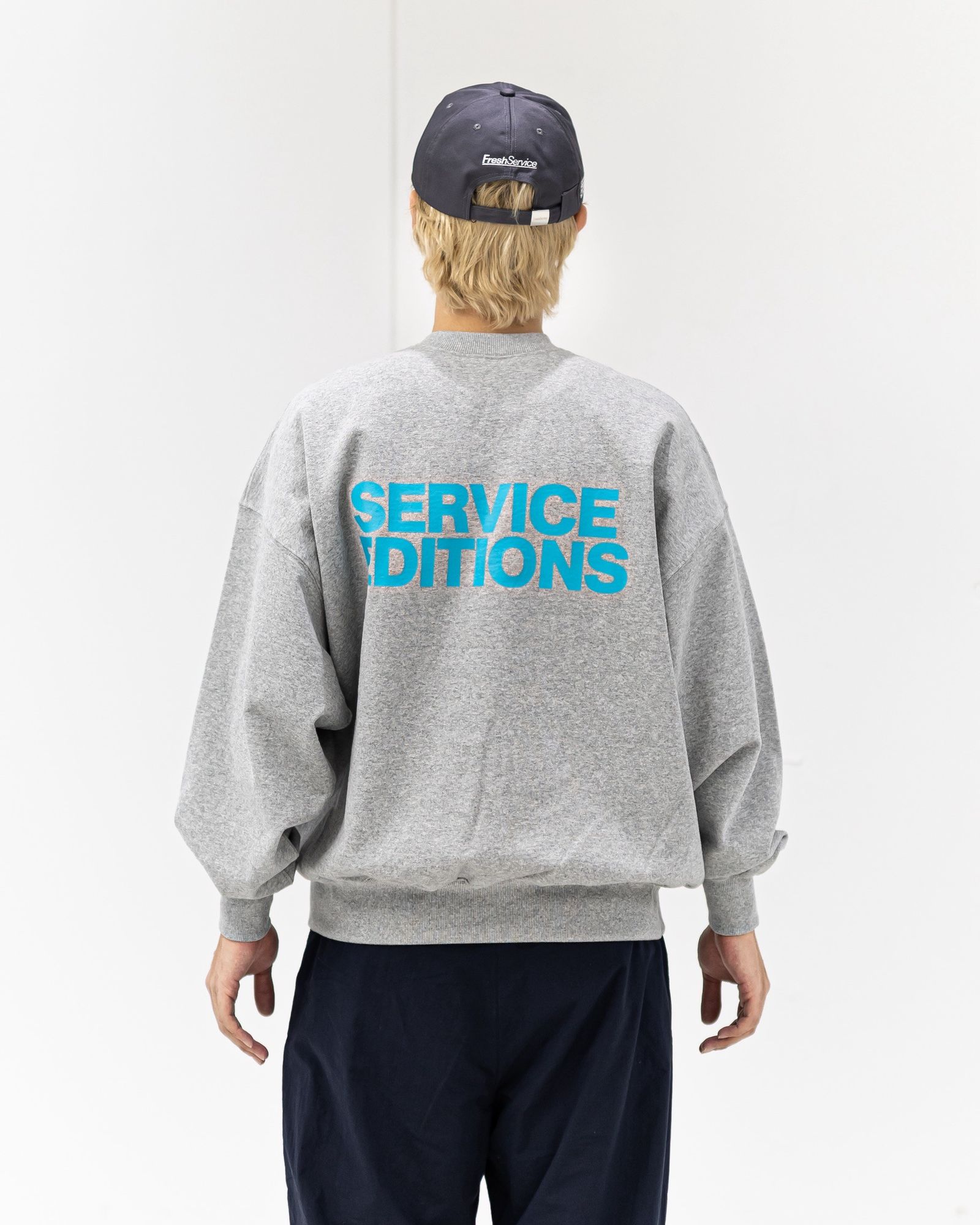 FreshService FRIEND EDITIONS LIGHT OZ CREW NECK SWEATER (H.GRAY)新作発売！