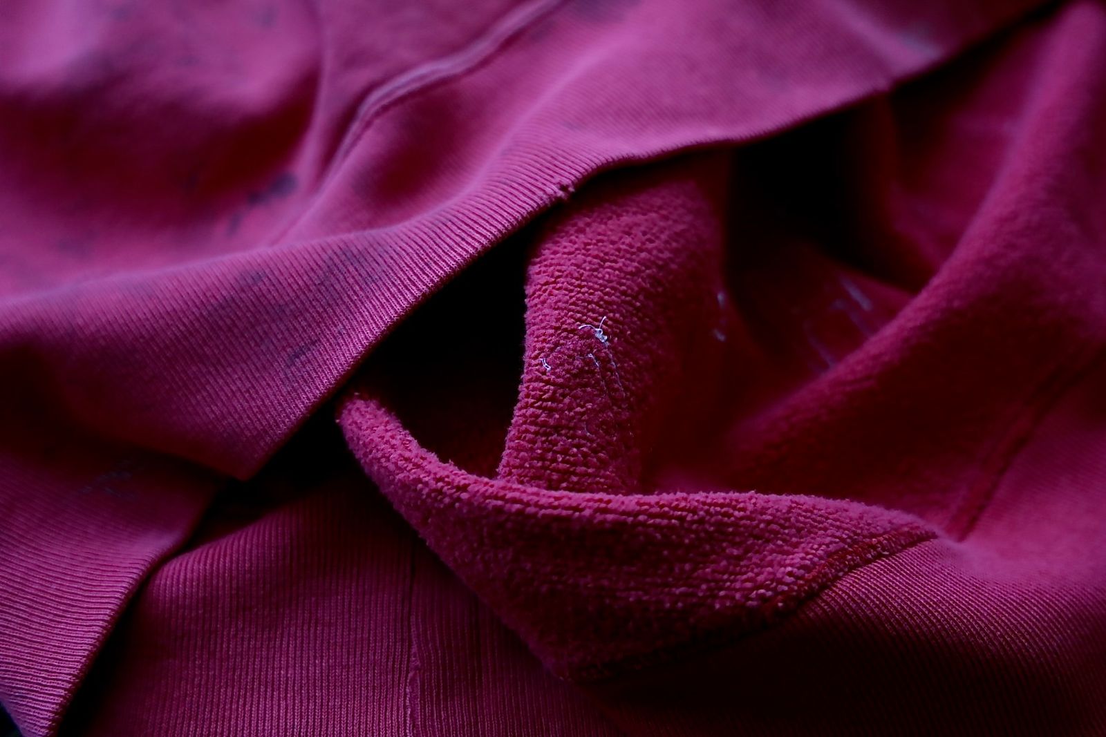 セントマイケル 26SS SAINT HALF ZIP SWEAT(SM-MK8-0000-053)RED☆4月11日(土)発売！