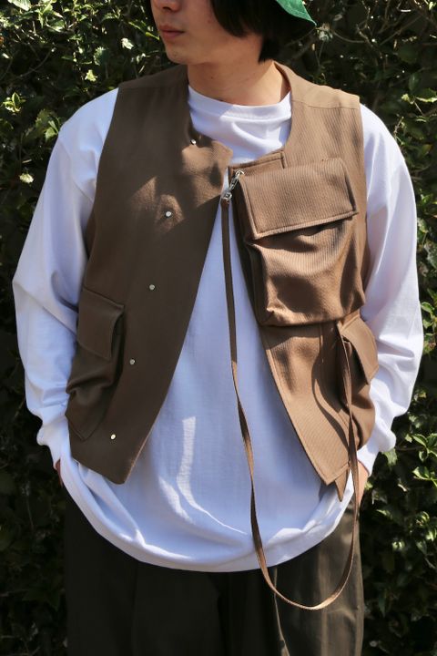 YOKE DETACHABLE POCKET TACTICAL VEST(YK21SS0184V) ※3月20日10時30分発売 style.2021.3.19.