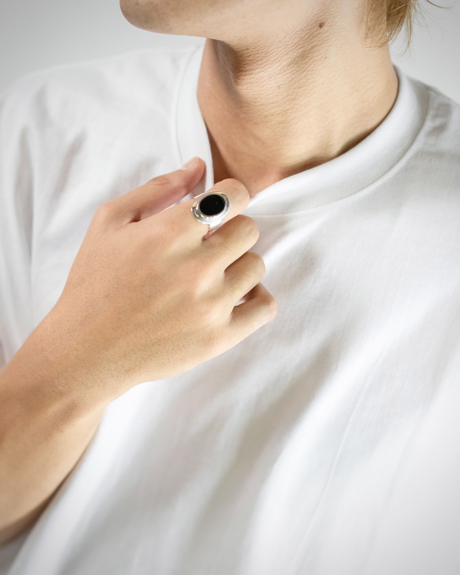 XOLO - XOLO JEWELRY リング / Amulet Ring with Onyx (XOR042