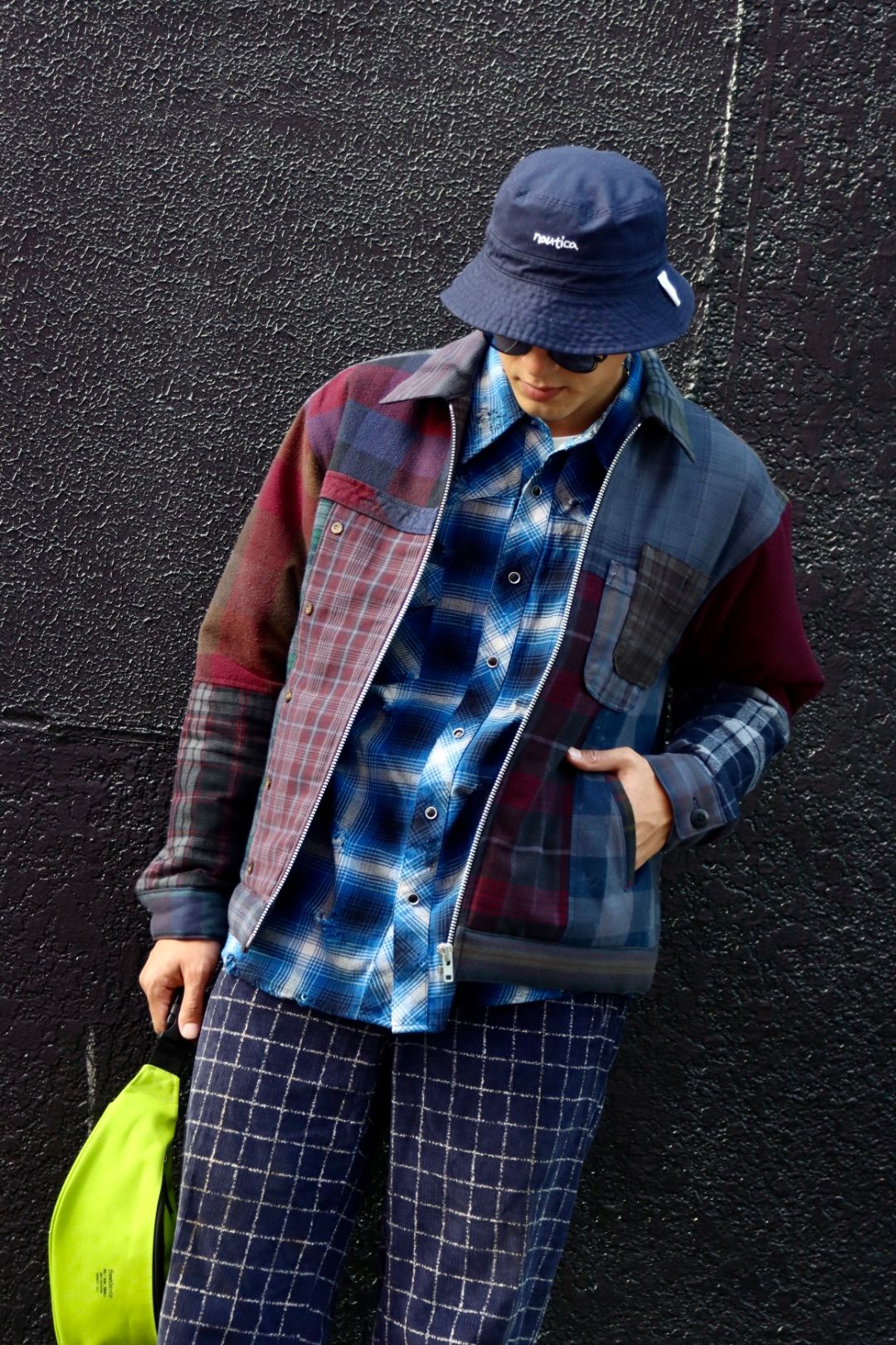 RAFUラフ23AW リメイクジャケットスタイル