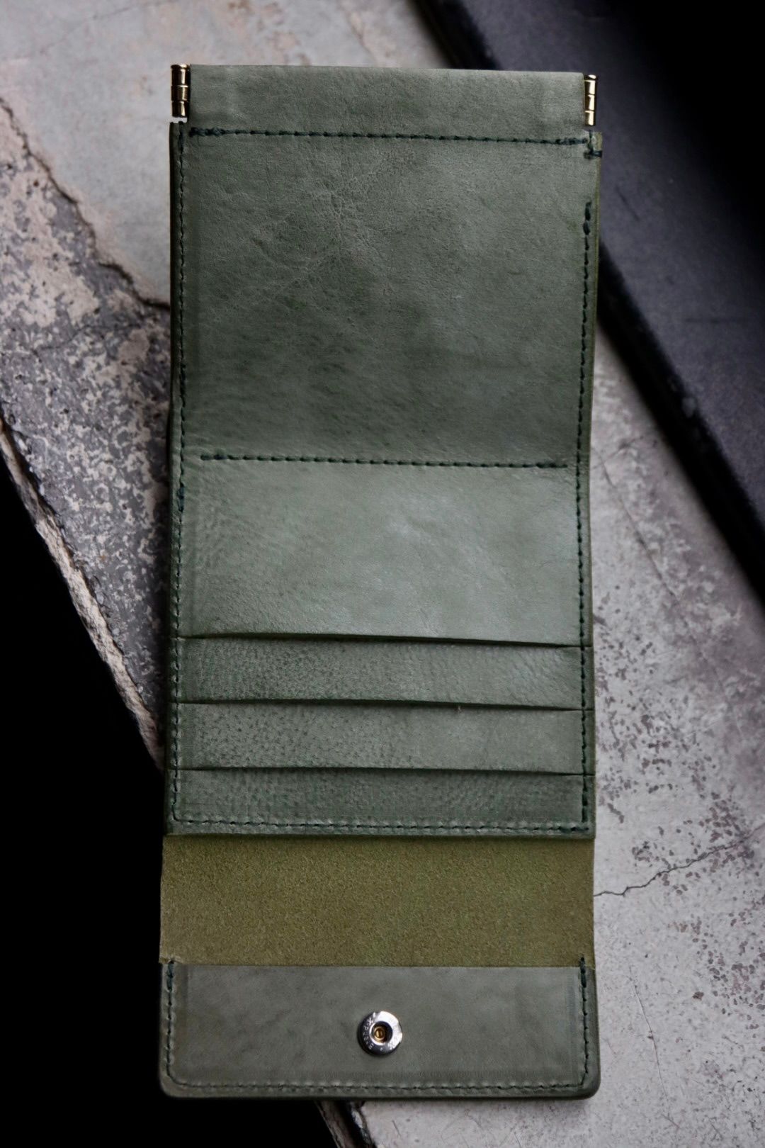 エンダースキーマ 財布 clasp wallet(li-rc-clw)green☆7月12日(土)発売！