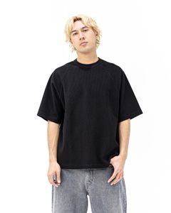 blurhms ROOTSTOCK ブラームスルーツストック 26SS Rough&Smooth Thermal Raglan Tee(bROOTS24S21S26)Black