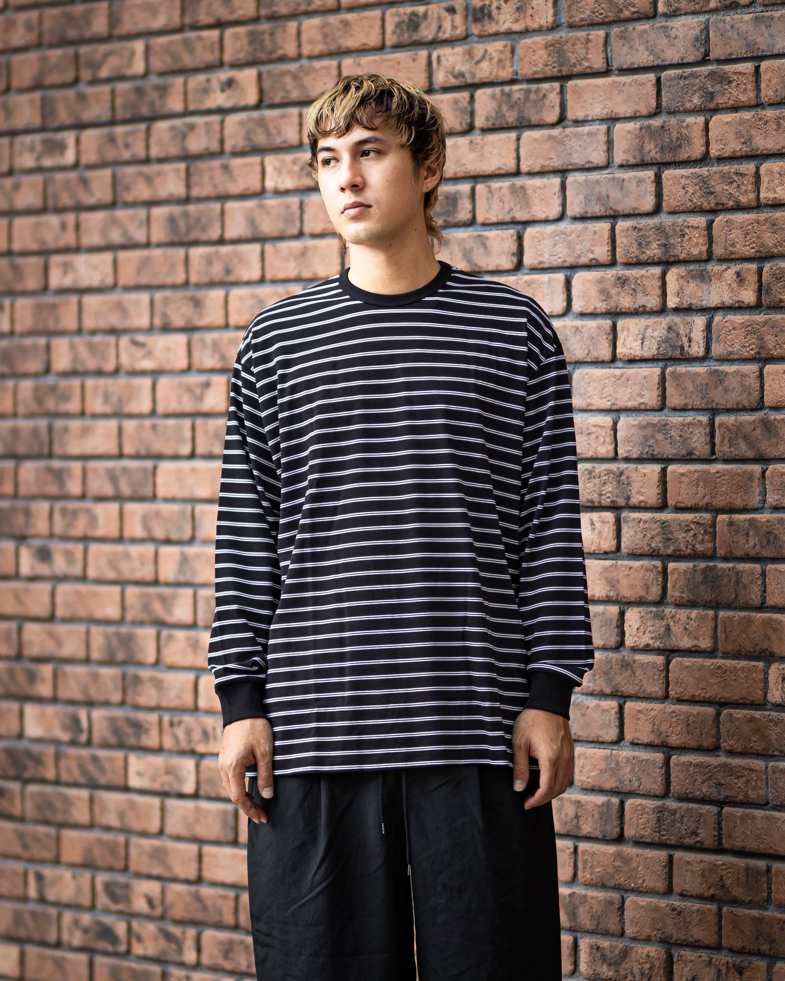 Graphpaper Tri Spun Border L/S Tee 8月1日(土)新作発売！
