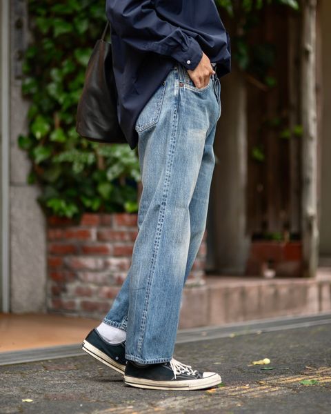 A.PRESSE STYLE2 1st delivery Pullover Shirt&No.2 Washed Denim Pants style 2024.6.21
