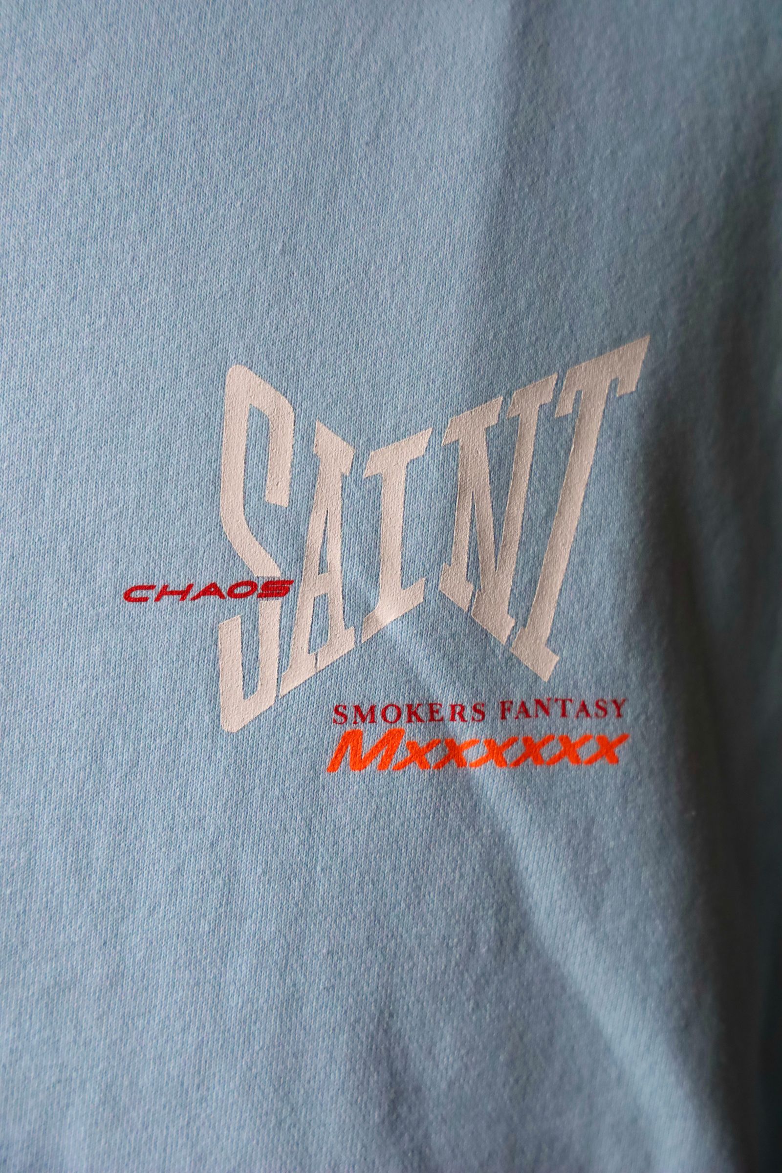 セントマイケル25SS HOODIE RIBON SAINT(SM-HR8-0000-048)BLUE