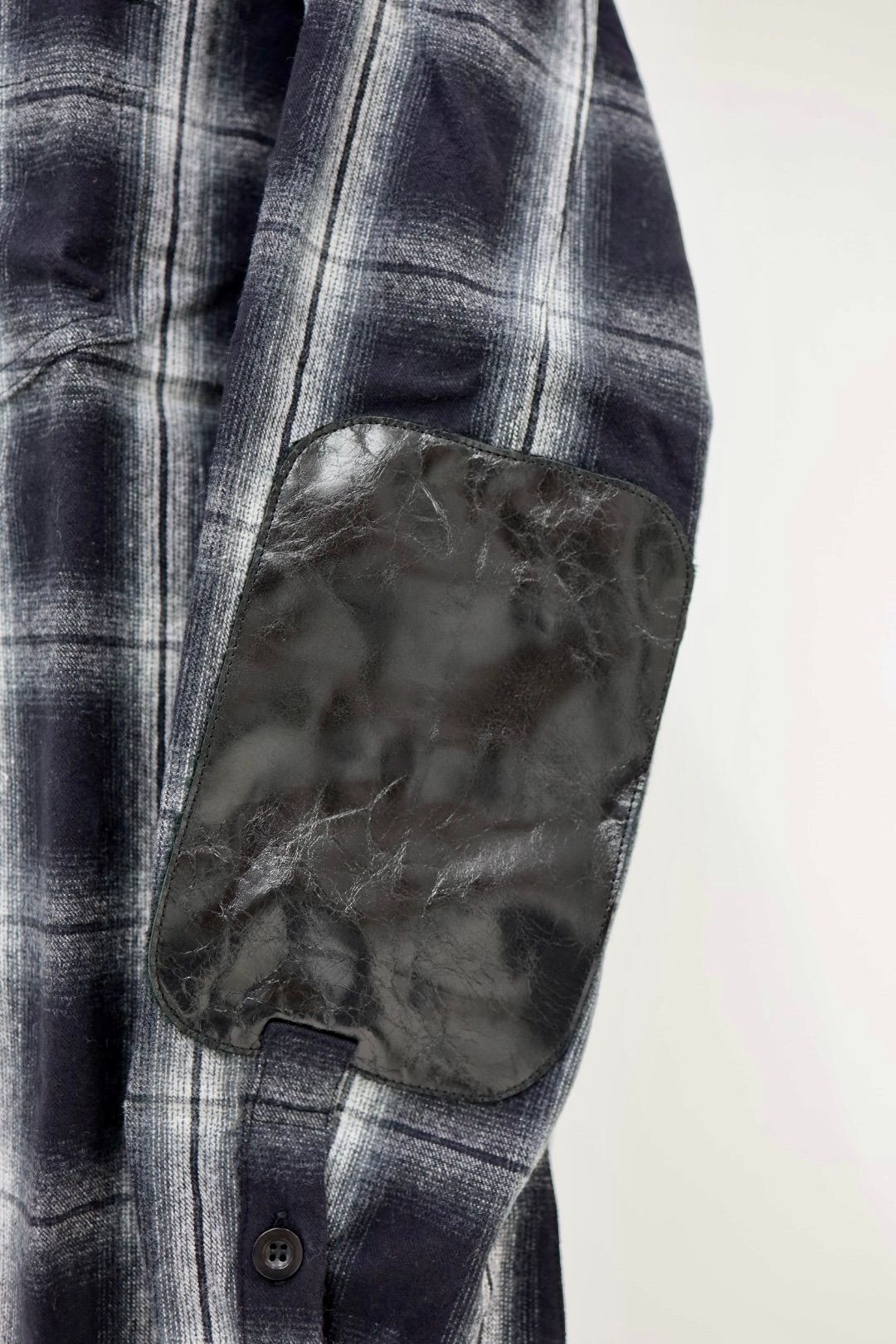 ジュンヤワタナベマン 25AW 綿フランネルチェックコーデュロイレザーシャツ(WP-B021-051)☆11月1日(土)発売!