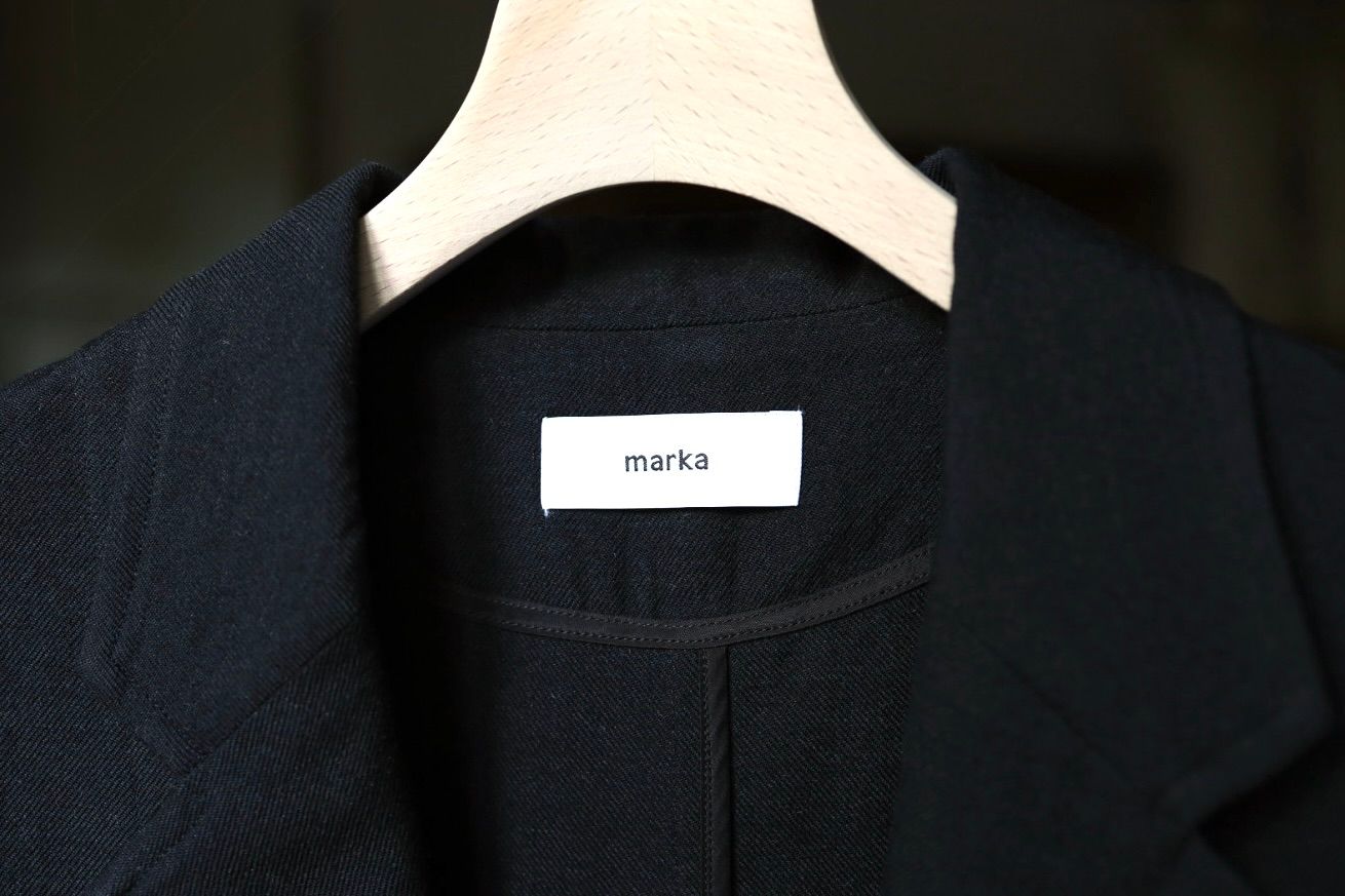 マーカ 26AW STROLL AROUND JACKET(M26C10JK01C)CHAMBRAY BLACK☆新作発売！