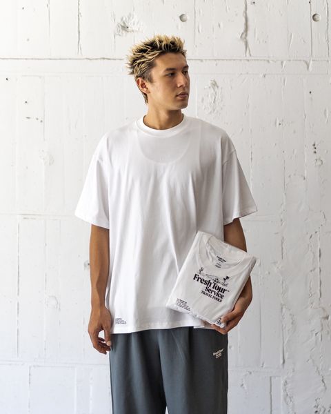 フレッシュサービス 2-PACK ALL WEATHER TEE(FSP253-70204B)WHITE★8月16日(土)発売！