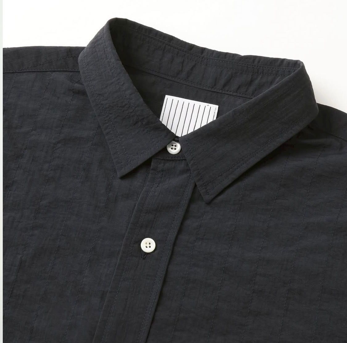 S.F.C 25FW エスエフシー SFC NYLON STITCHED SHIRTS (SFCFW25S01)D Navy☆10月25日(土)発売！