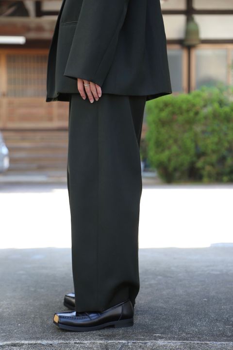 blurhms Wool Surge Cardigan Jacket,WOOL SURGE SUPER WIDE EASY SLACKS style. 2021.07.20.