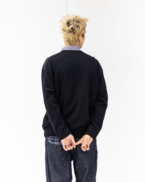 COMME des GARCONS HOMME 梳毛天竺パッチワークカーディガン 10月3日(金)新作発売！