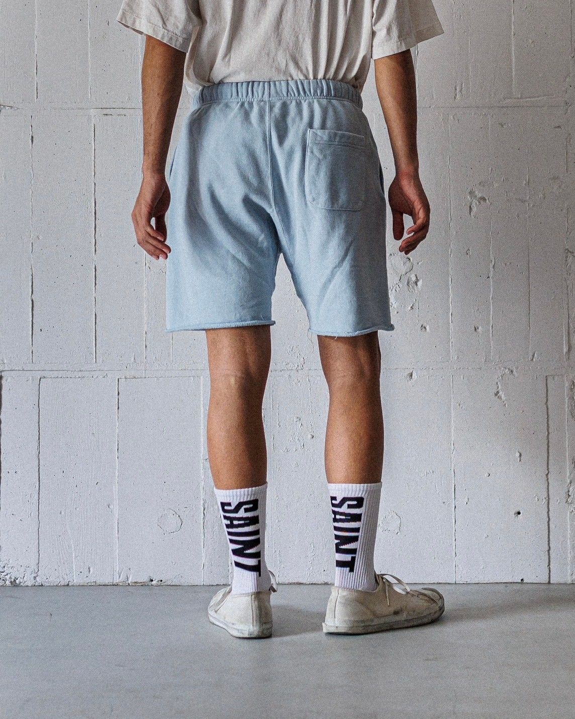 SAINT M×××××× - セントマイケル25SS スウェットショーツRIBON