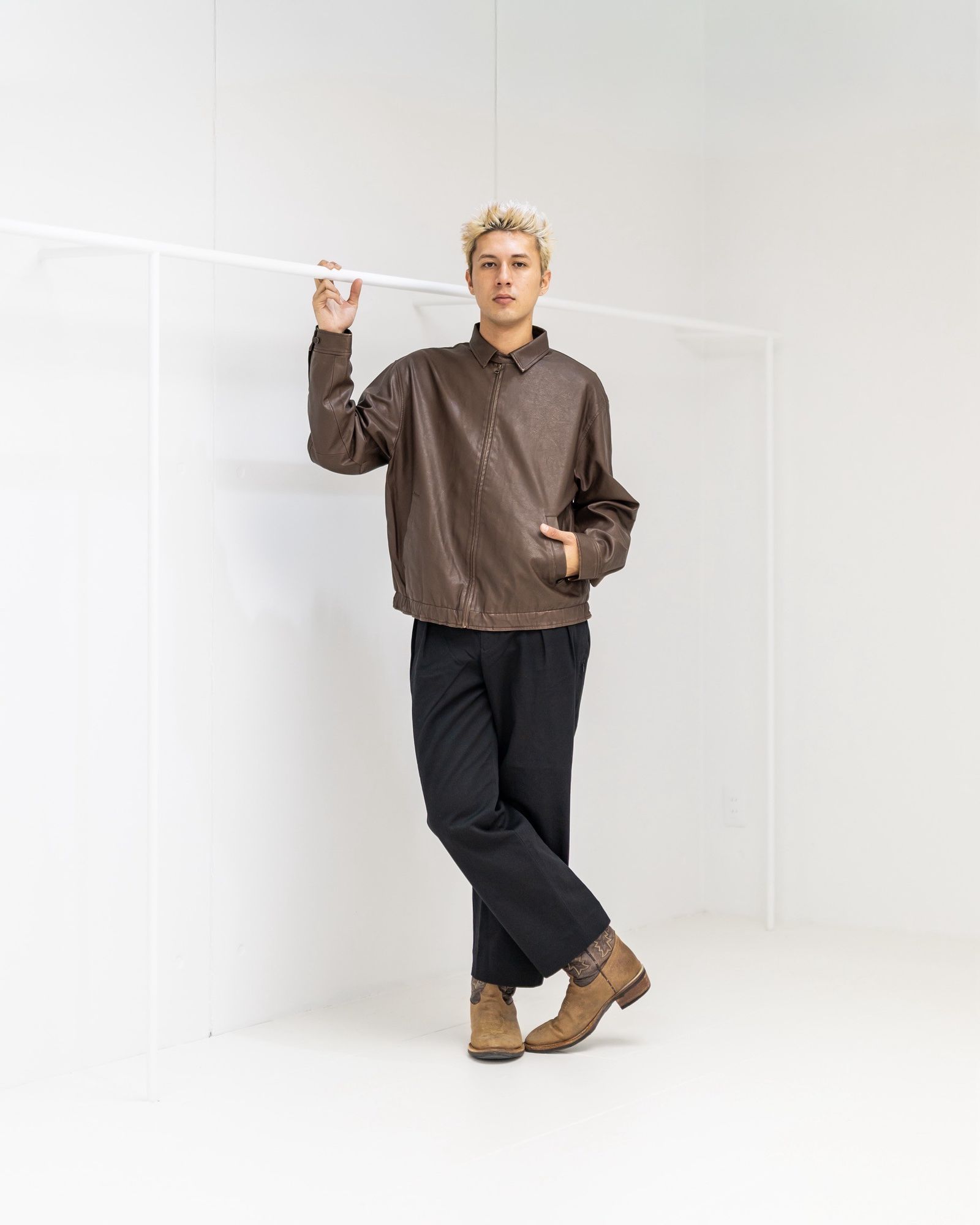 SEDAN ALL-PURPOSE FW25 Synthetic Leather Jacket(BROWN) 9月20日(土)新作発売！