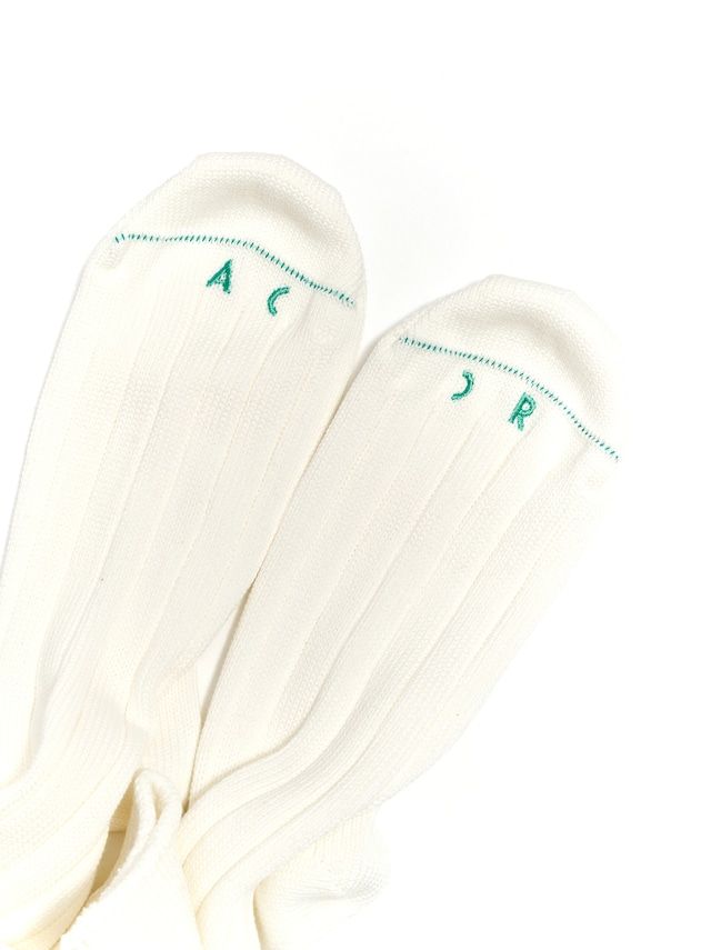 ADULT ORIENTED ROBES(アダルト オリエンテッド ローブス) 22SS AOR RIB SOX(22AOR-3-Z-001)WHITE