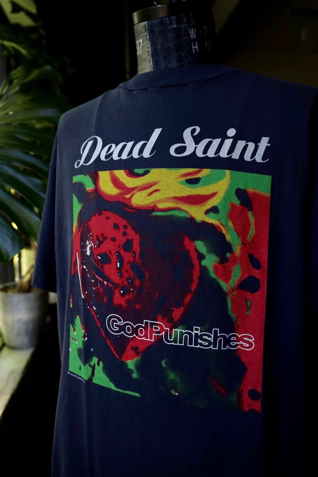 すぐ届く！セントマイケル DEAD SAINT SS TEE ネイビー Saint Mxxxxxx (セントマイケル) SS TEE DEAD SAINT SM-YS1-0000
