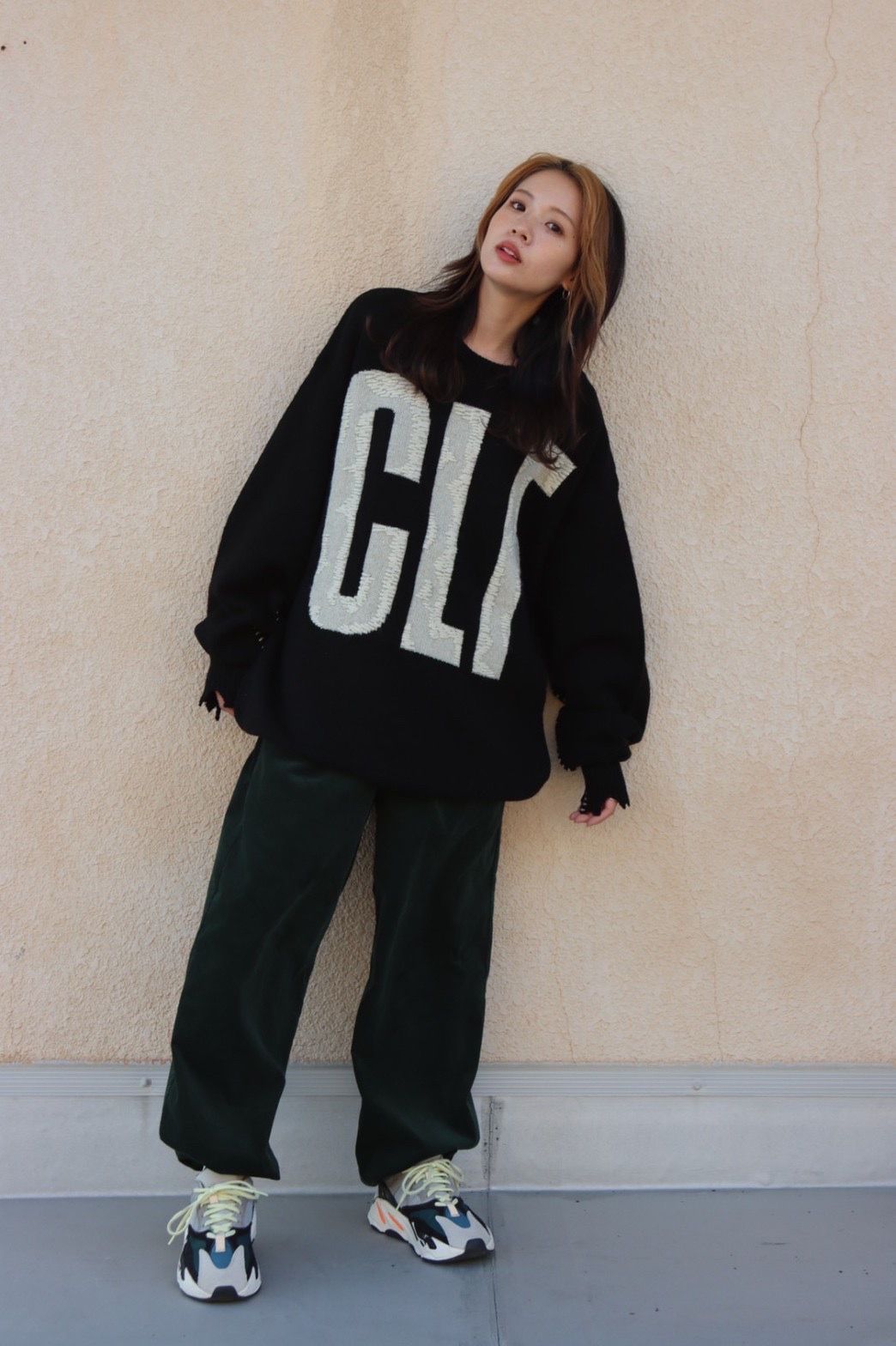 ファッション【Saint Mxxxxxx】CLF KNIT