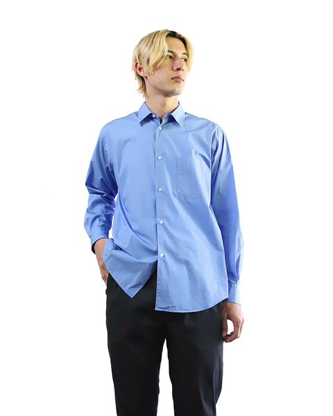グラフペーパー 24SS Broad Broad Regular Collar Shirt style 2024.5.17