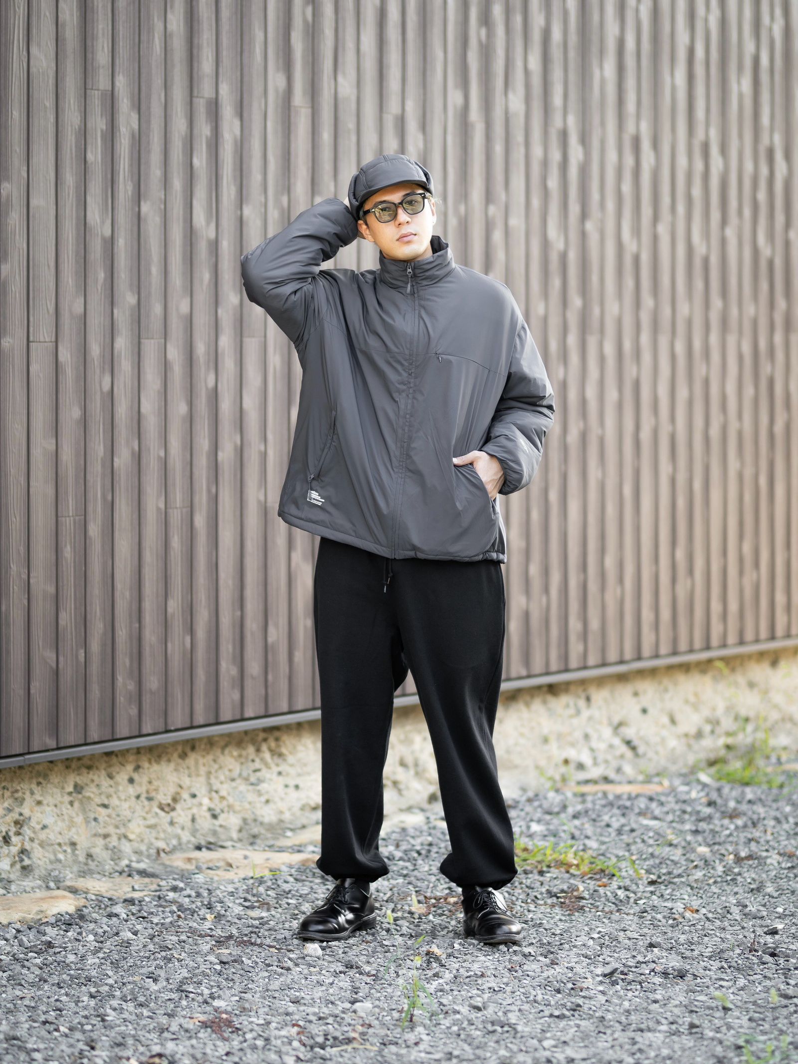FreshService PERTEX® QUANTUM AIR MINI RIPSTOP ZIP-UP BLOUSON MARKスタイル