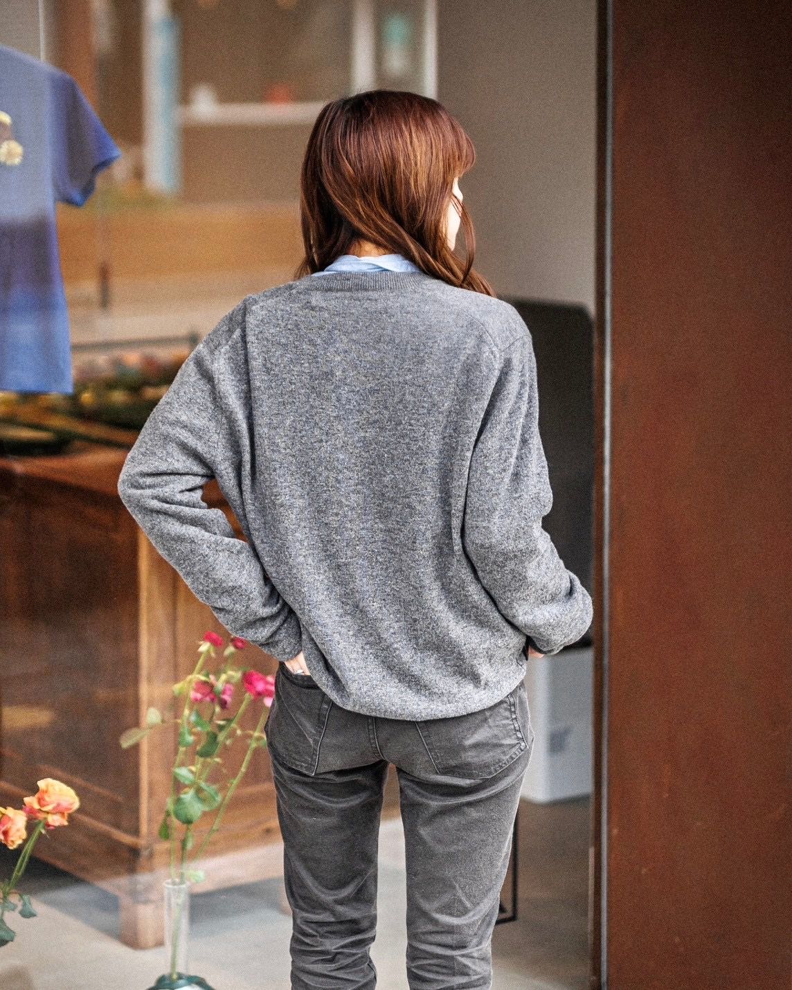 PLAY COMME des GARCONS 新作ROUND NECK CARDIGAN style.2025.2.4