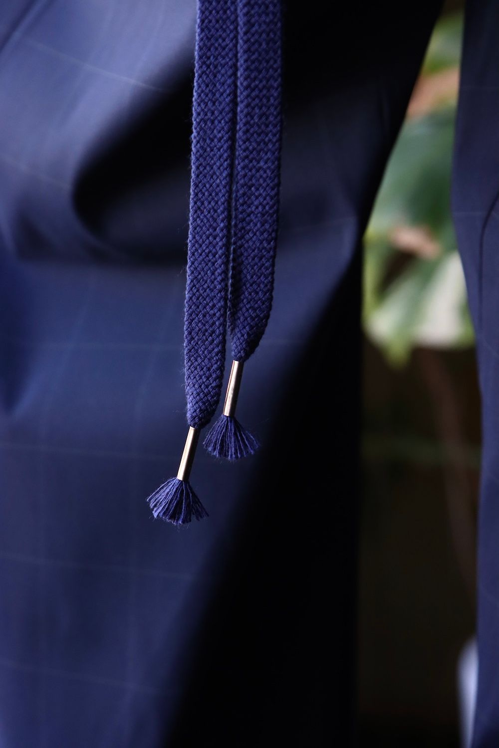is-ness×NEAT LORO PIANA SPORT FABRICS PANTS"NAVY"イズネス22SS