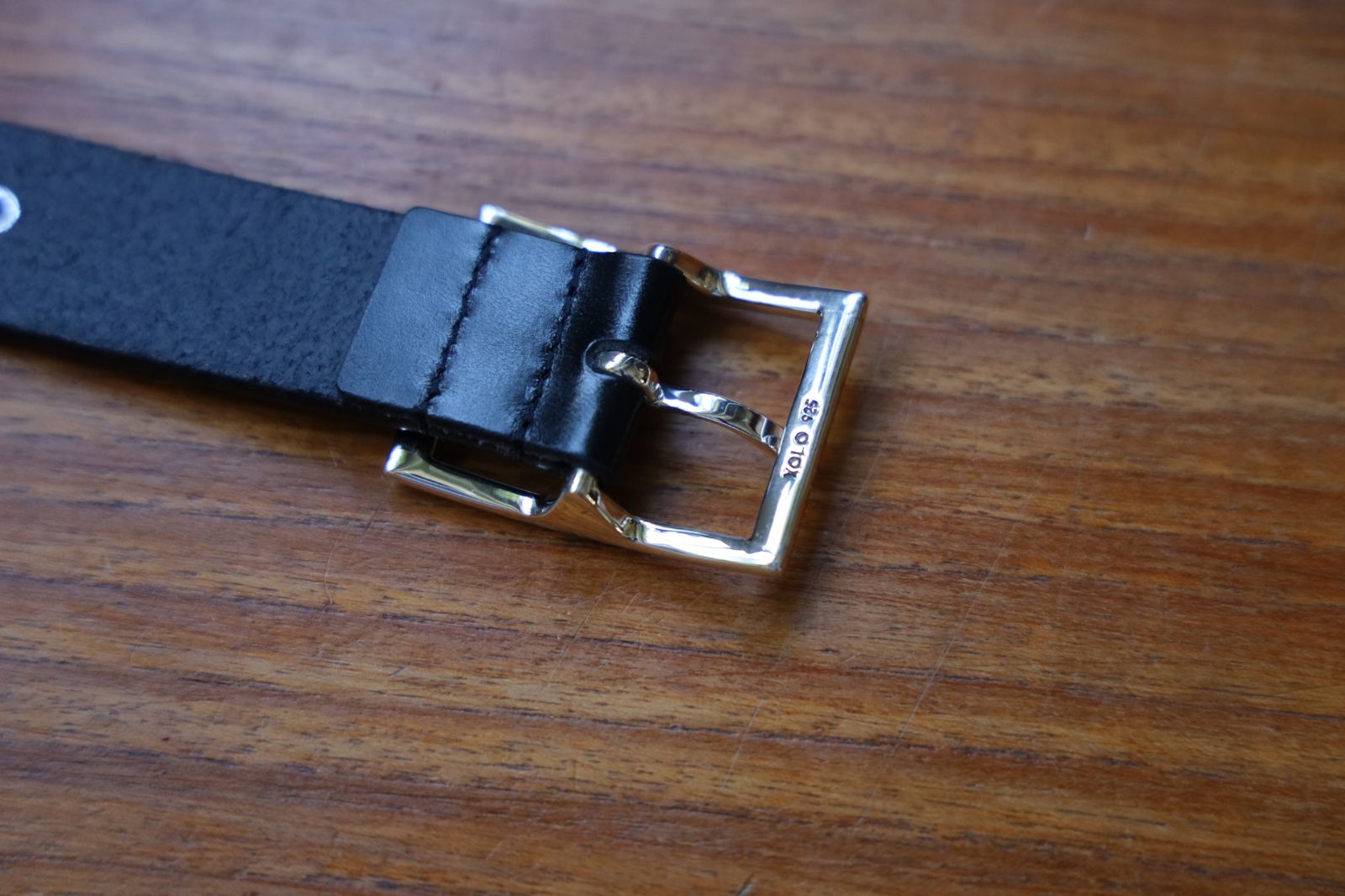 xolo ベルト XOLO JEWERLY / ショロ】Oval Silver Buckle with Leather Belt