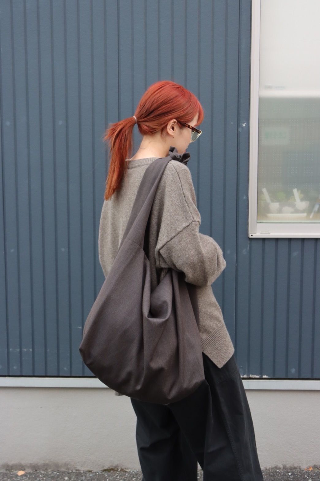 Dulcamara - ドゥルカマラ22AW よそいきトートBAG -YOSOIKI-(D222-B100)Charcoal  Brown※9月30日発売 | mark