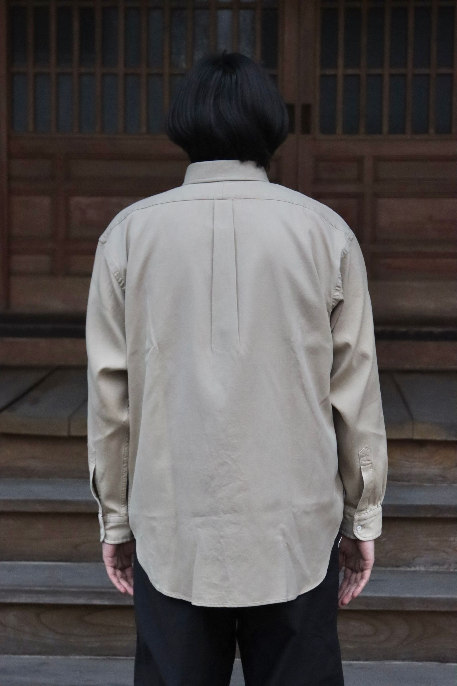A.PRESSE BD Shirt(22SAP-02-02H)BEIGE style | 2201 | mark
